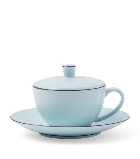 prada tea set|Set of two porcelain tea cups .